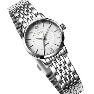 Fyta lady watch - LJ098.WWW - jam tangan wanita - stainlles steel - white
