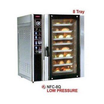 GETRA NFC-8Q Convection Oven Untuk Memanggang Ayam,Daging,Ikan Oven Dengan Fungsi Steam/UAP - HITAM