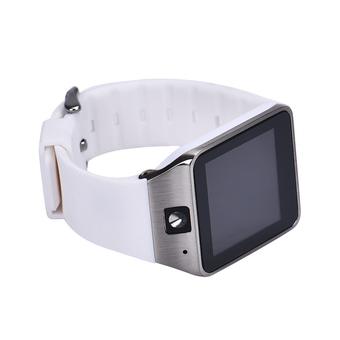 GV18 Smart Bluetooth Watch GSM NFC Camera TF Card Wristwatch White  