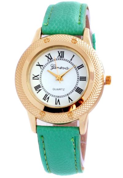 Geneva 14 Tali kulit Jam tangan wanita -Tosca