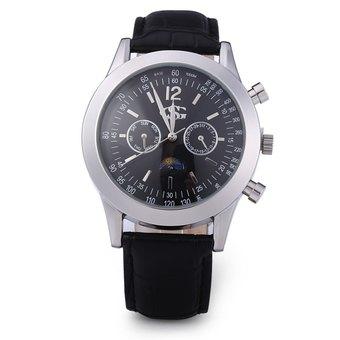 George Smith Male Round Dial Quartz Watch (Black)- Intl  
