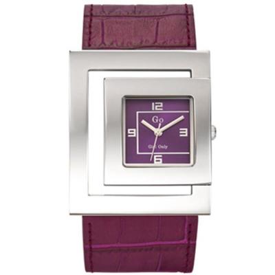 Go Girl - 696606 - Line Swarovski Bracelet Watch - Jam Tangan Wanita - Purple