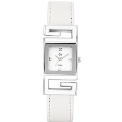 Go Girl - 698088 - Line Swarovski Bracelet Watch - Jam Tangan Wanita - White