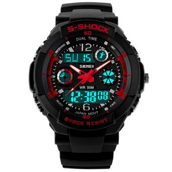 GoSport S-Shock Sports Waterproof LED Digital Watch (Red)  