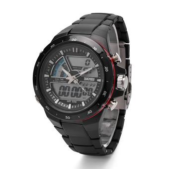 GoSport SKMEI Men Dual Display Waterproof Multi-function LED Sports Watch (Black)  