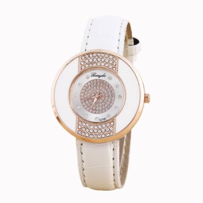 HET Couple Quicksand Leather Watch(White)