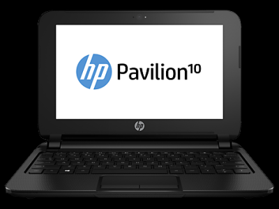 HP Pavilion 10 F001AU - 2GB - AMD Dual-Core A4-1200 - 10" [HITAM]