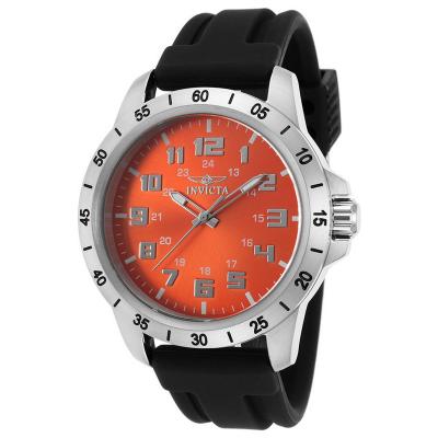 Invicta 21837 Pro Diver Men 45mm Polyurethane Dial Quartz Watch - Hitam