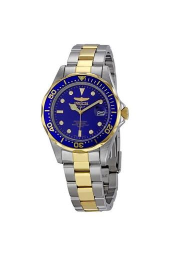 Invicta 8930OB Pro Diver Stainless Steel Watch Gold Plated & Blue - Intl  