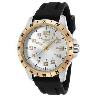 Invicta Pro Diver Men 45mm Case Black Polyurethane Strap Silver Dial Quartz Watch 21839 - Intl  