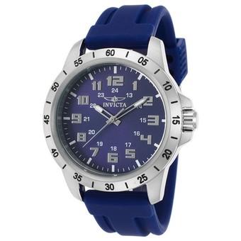 Invicta Pro Diver Men 45mm Case Blue Polyurethane Strap Blue Dial Quartz Watch 21836 - Intl  