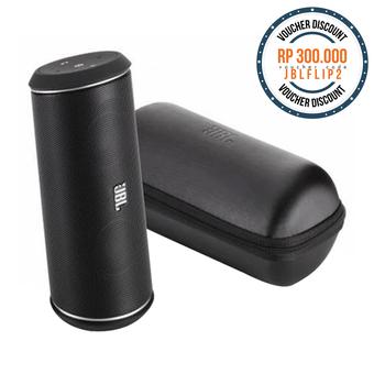 JBL FLIP II Bluetooth Speaker - Hitam  