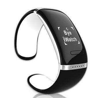 L12S Bluetooth Smart Watch Smart-Sports Wristbands/Bracelet For Android Phone Intelligent Wearable Device?White) (Intl)  