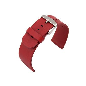 Leather Wrist Watchband Strap for iWatch Apple Watch 38mm (Red)  