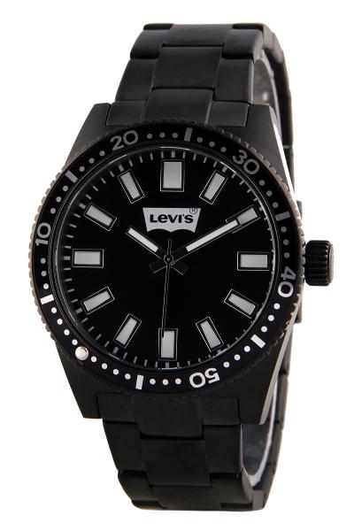 Levi's LTI0310 - Jam Tangan Pria - Black - Stainless Steel