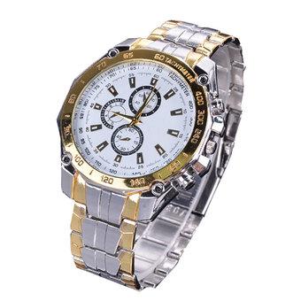 Linemart Women's Steel Luxury Analog Quartz Wrist Watch White (Intl)  