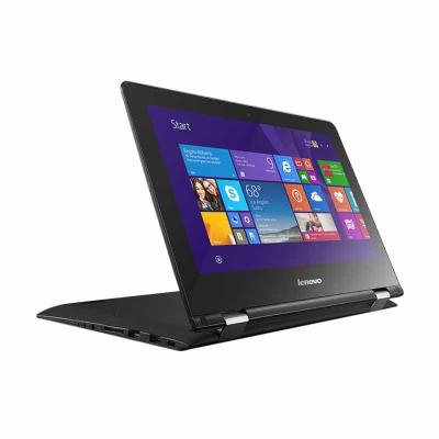 M2M - Lenovo Yoga 300 80M00-2JiD Notebook - Black [11 Inch/N2840/4GB/Win 10 Home]