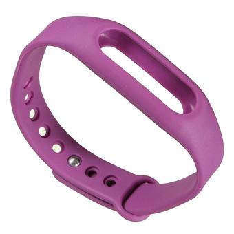 MIBand Bluetooth Replacement Wrist Strap Wearable Wrist Band for Xiaomi Bracelet Purple - Intl  