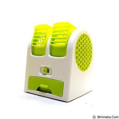 MIIBOX Mini Fan Air Conditioning With USB & AA Battery Powered - Green (Merchant)