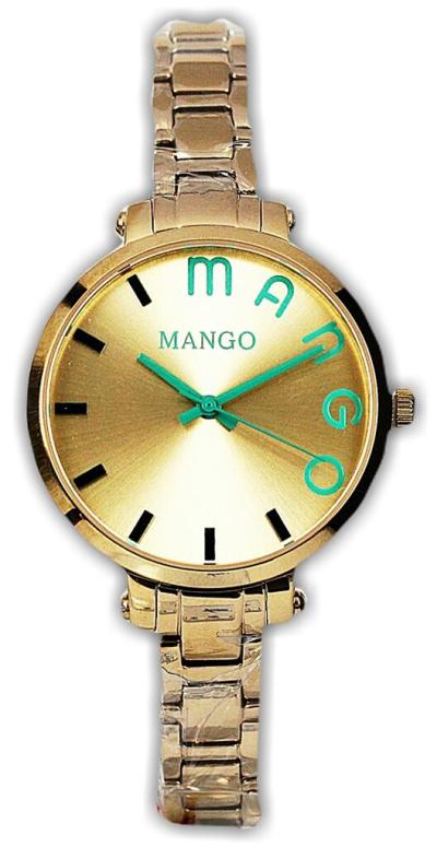 Mango 6671L13K jam tangan wanita stainles 35mm - kuning/emas