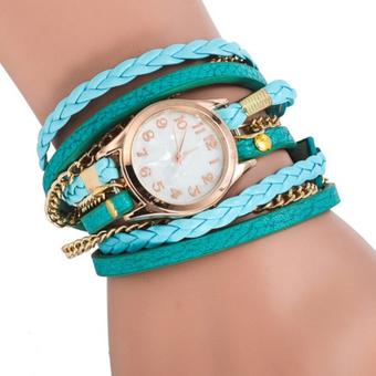 Maryswill Braided Rope Bracelet Watch(SkyBlue)  