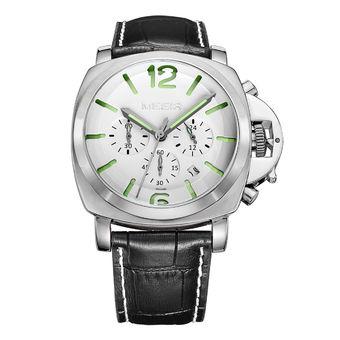 Megir fashion business quartz watches men hot luminous brand wristwatch man luxury hour clock - Intl  