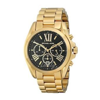 Michael Kors Women's Bradshaw Gold-Tone Watch MK5739 Gold/Black (Intl)  