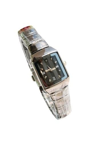Moonar Exquisite Women's Silver Stainless Steel Band Watch  