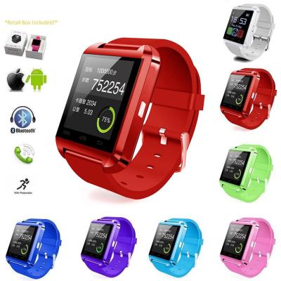 Moonmini Bluetooth Smart Watch Phone Mate For Android And IOS With Barometer - Red