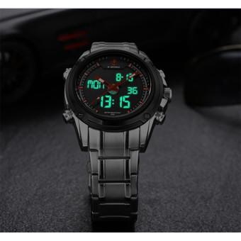 Naviforce Men Military Hour Sport Quartz Wrist Watch (Black/Yellow)- Intl  