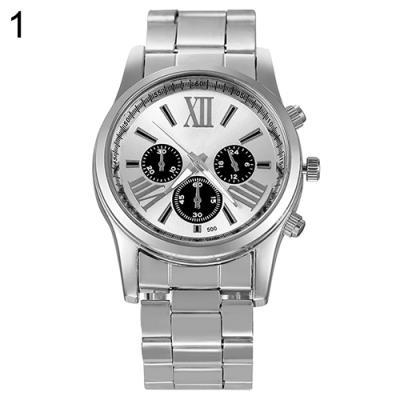 Norate Fashion Roman Numbers Wrist Watch - Silver