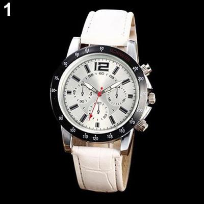 Norate Jam Tangan Pria - Analog Quartz Wrist Watch White