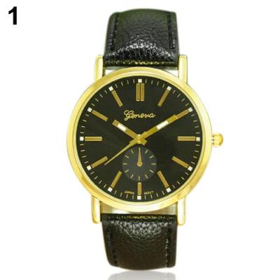 Norate Jam Tangan Pria - Geneva Casual Wrist Watch Black