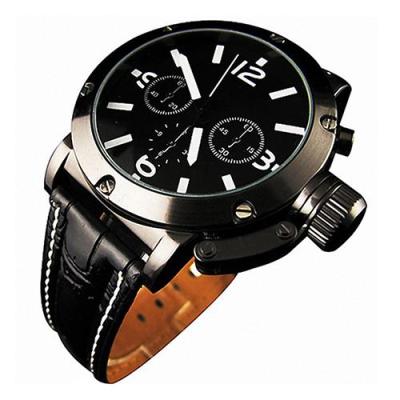 Norate Jam Tangan Pria - Hour Clock Quartz Wrist Watch White Hand
