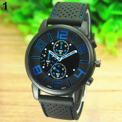 Norate Jam Tangan Pria - Stainless Steel Sports Wrist Watch Blue