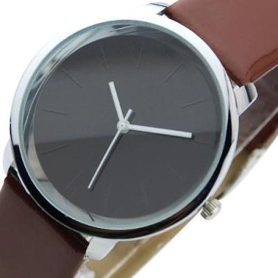 Norate Unisex Simplicity Quartz Analog Wrist Watch Brown