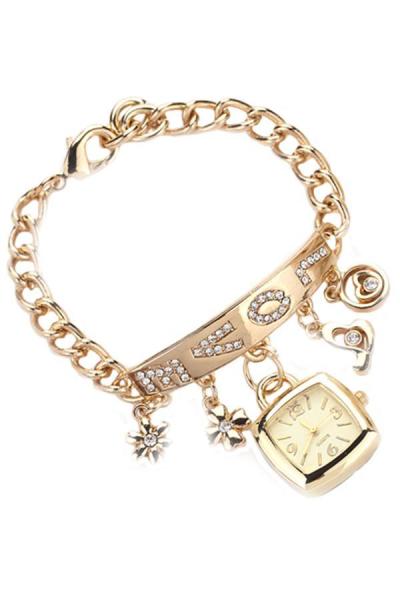 Norate Women's Gold Stainless Steel Watch