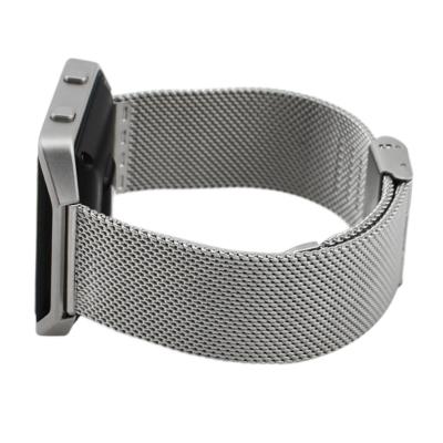 OBN Fitbit Blaze smart watch Milan detachable strap wristwatch-Silver