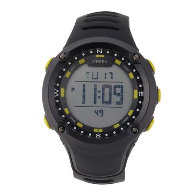 OBN Unisex Digital Sport Running Wrist Watch - Yellow