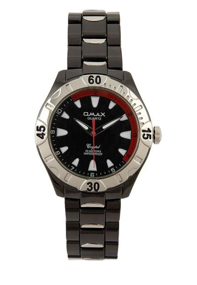 OMAX Watches 00DBA519E002 - Jam Tangan Fashion Unisex - Black