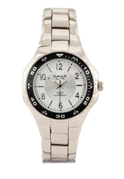 OMAX Watches 00DBA651PB08 - Jam Tangan Fashion Unisex - Silver
