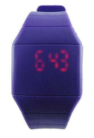 Oem 626341 Jam Tangan Unisex Rubber - Purple