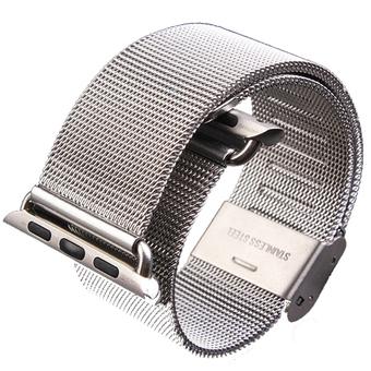 Onix Wime A9 Smartwatch Strap Accessories Stainless 42mm For Apple Watch - Silver  
