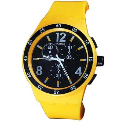 Ormano Federo Sport Watch Jam Tangan Unisex - Kuning Hitam