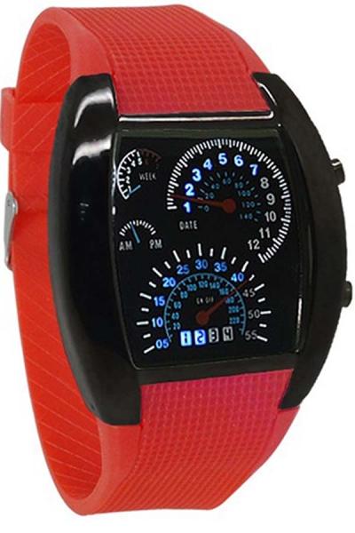 Ormano Jam tangan Speedomer Racing - Merah