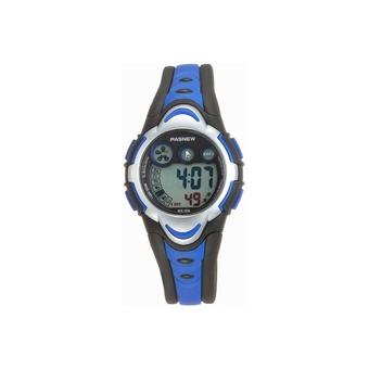 PASNEW PSE-276 Waterproof Children Students Boys Girls LED Digital Sports Watch with Date /Alarm /Stopwatch Blue  
