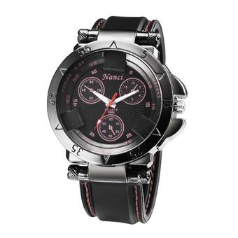 Personalized Big Dial Casual Fashion Watches Men Luxury Brand Analog Sports Military Watch Silicone Quartz Relogio Masculino Reloj Hombre (Intl)  