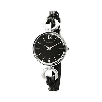 Pierre Lannier Watches - Jam Tangan Wanita - Hitam - Leather - 058G633  