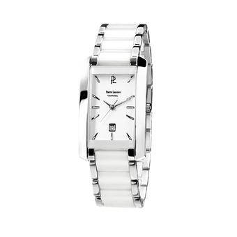 Pierre Lannier Watches Jam Tangan Wanita - White-Silver - Strap Ceramic - 057G929  