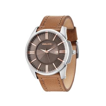 Police Governor PL14384JS/11 Brown Leather Watches  